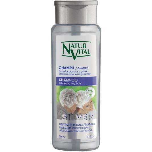 CHAMPU SILVER CABELLO BLANCO NATUR VITAL 300ML