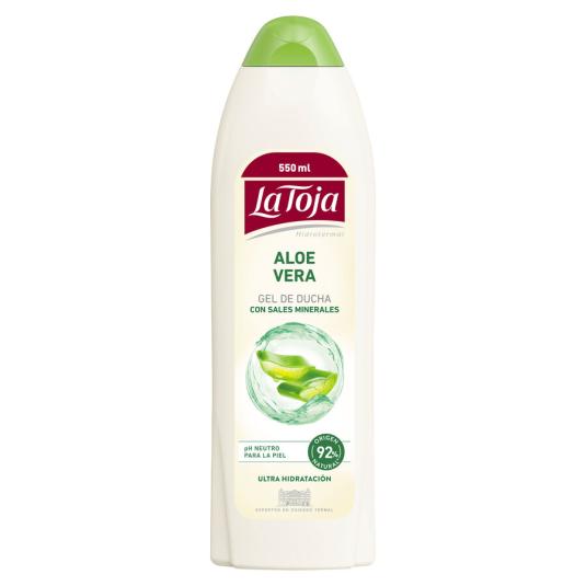 GEL DE BAÑO ALOE VERA LA TOJA 550ML