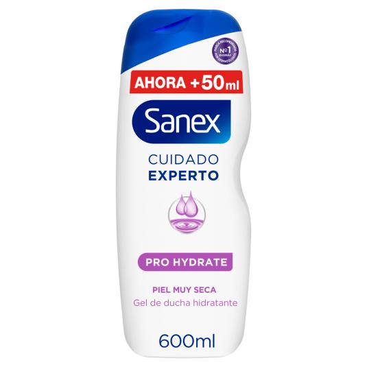 GEL BAÑO PRO HYDRATE SANEX 600ML