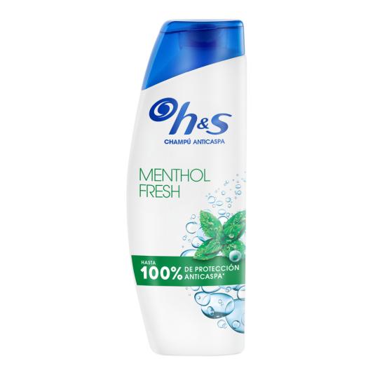 CHAMPÚ ANTICASPA MENTHOL H&S 330ML