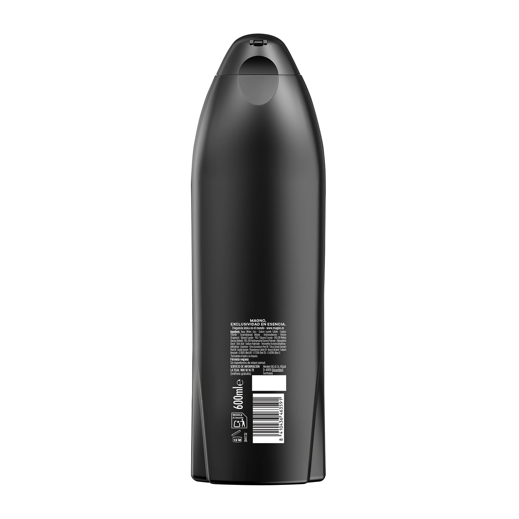 Gel baño black Magno 600ml