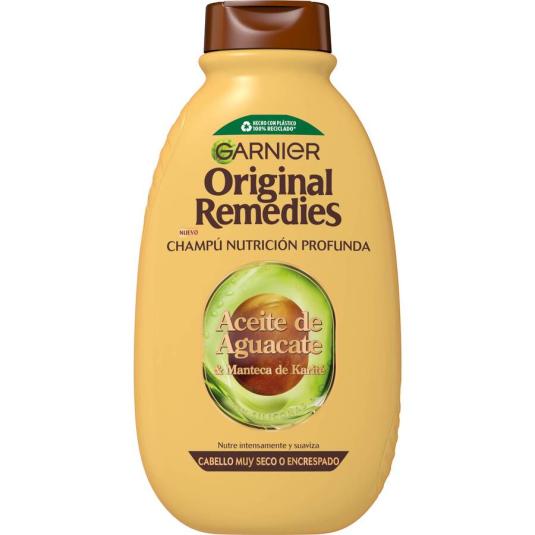 CHAMPU AGUACATE ORIGINAL REMEDIES 300ML
