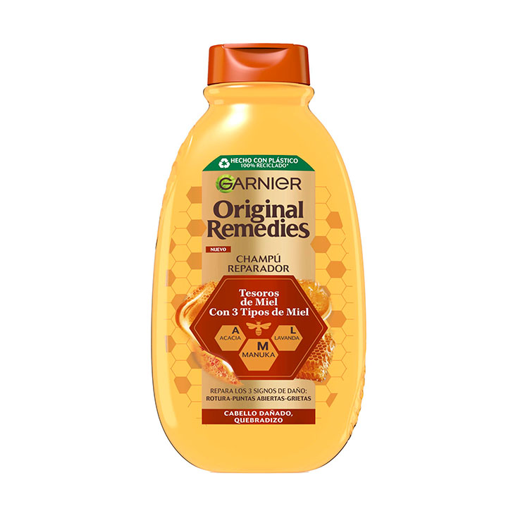 CHAMPÚ MIEL ORIGINAL REMEDIES GARNIEL 400ml