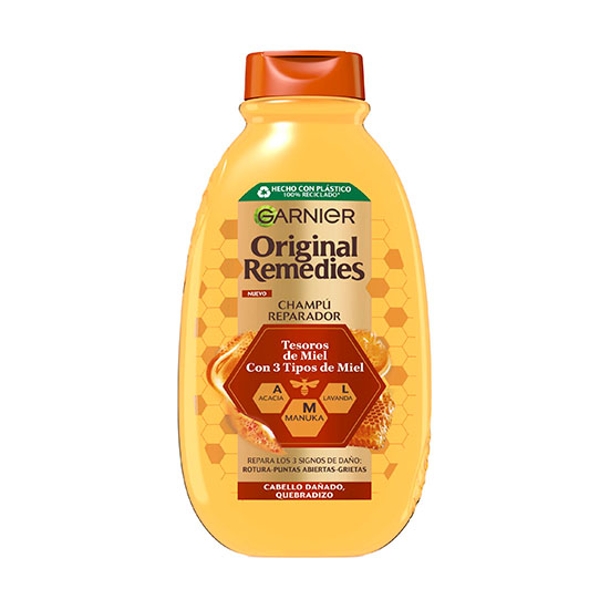 CHAMPÚ MIEL ORIGINAL REMEDIES GARNIEL 400ml