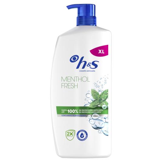 CHAMPÚ MENTHOL H&S 800ML