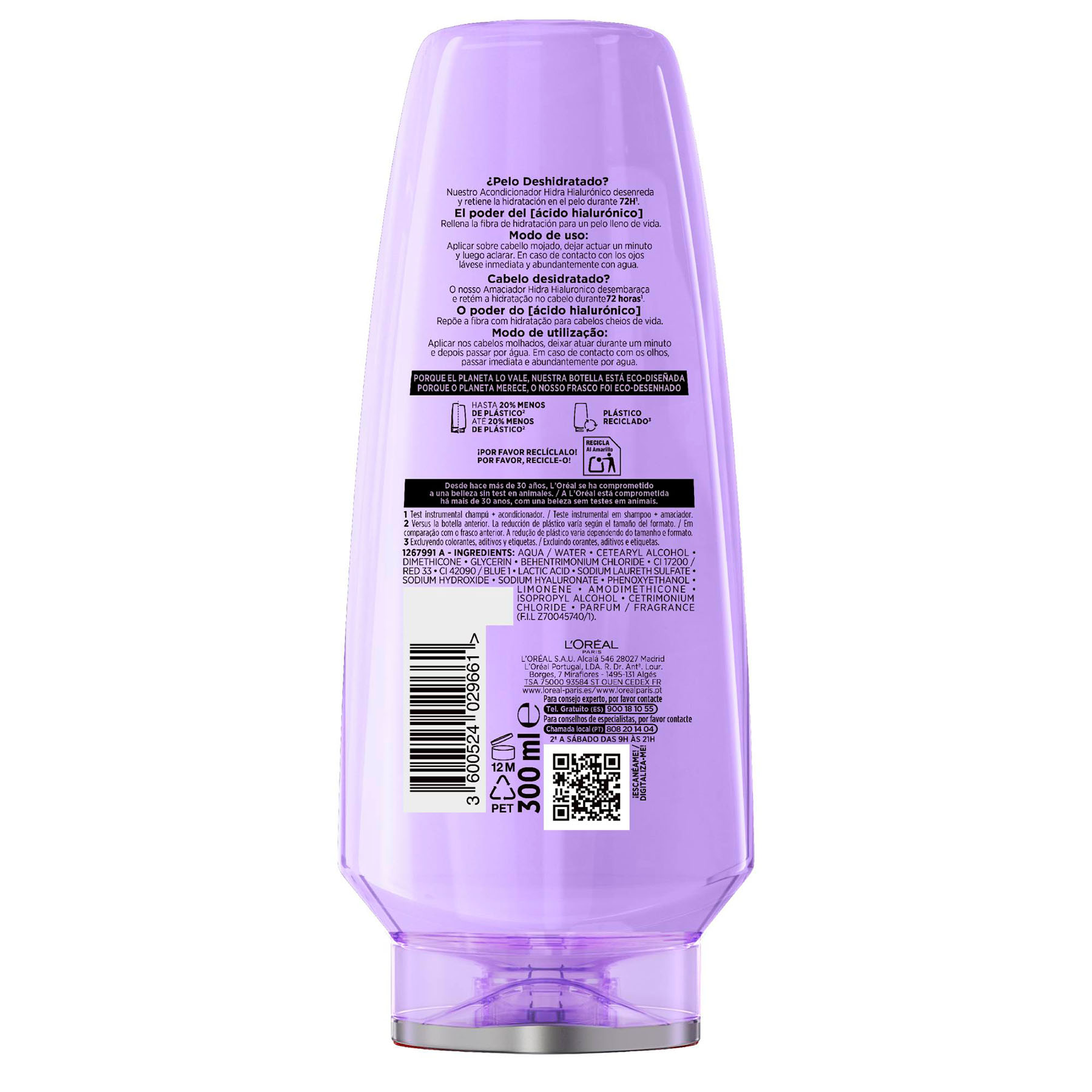 Acondicionador hyaluronico Elvive 300ml