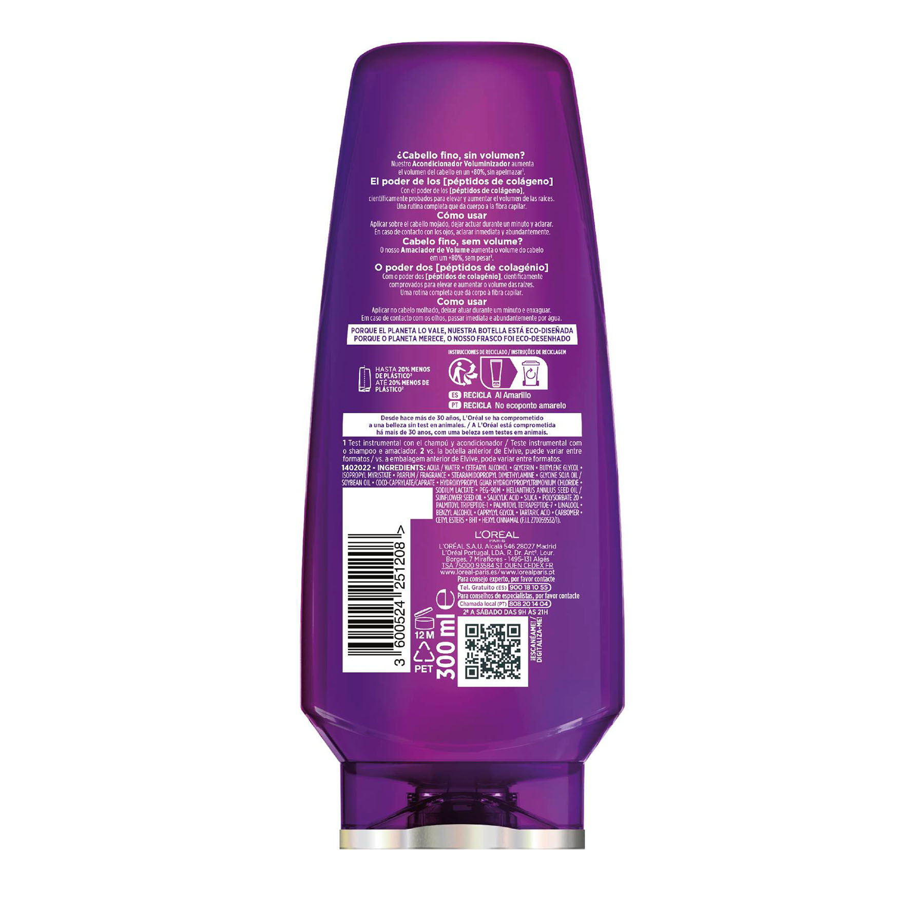 Acondicionador colágeno Elvive 300ml