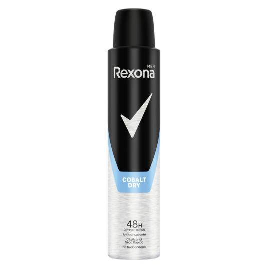 DESODORANTE SPRAY HOMBRE COBALT ANTITRANSPI 48H REXONA MOTION SENSE 200ML