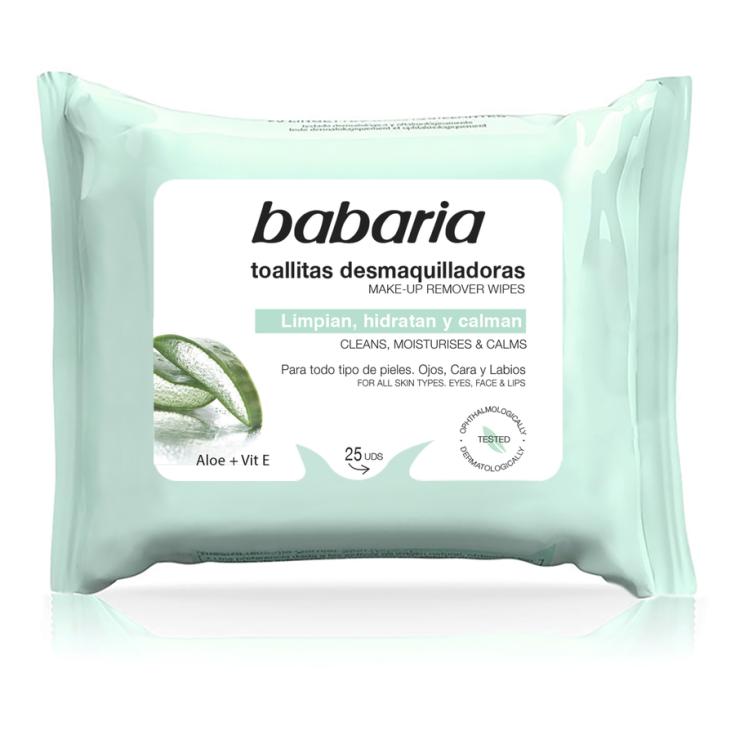 TOALLITA DESMAQUILLANTE C/ALOE VERA BABARIA 20U