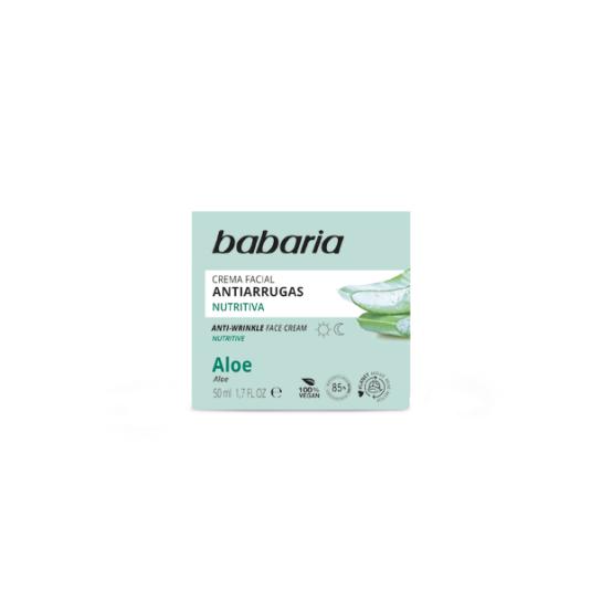 CREMA ANTIARRUGA ALOE VERA BABARIA 50ML