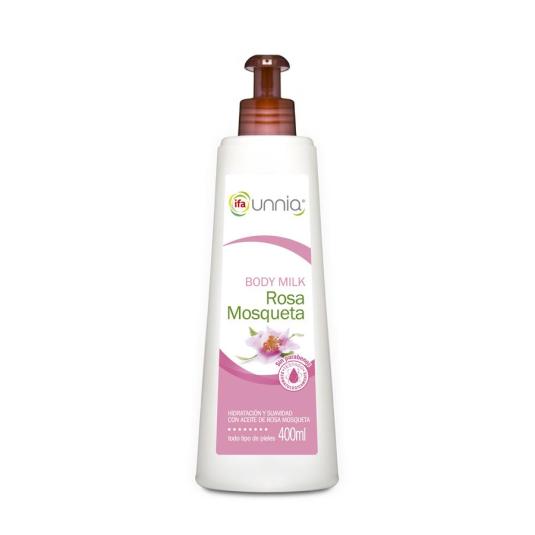 LOCIÓN CORPORAL DOSIFIC ROSA MOSQUETA IFA UNNIA 400ML