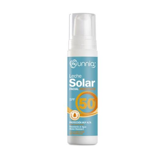 LECHE SOLAR HIDRATANTE FACIAL SPF 50 IFA UNNIA 50ML