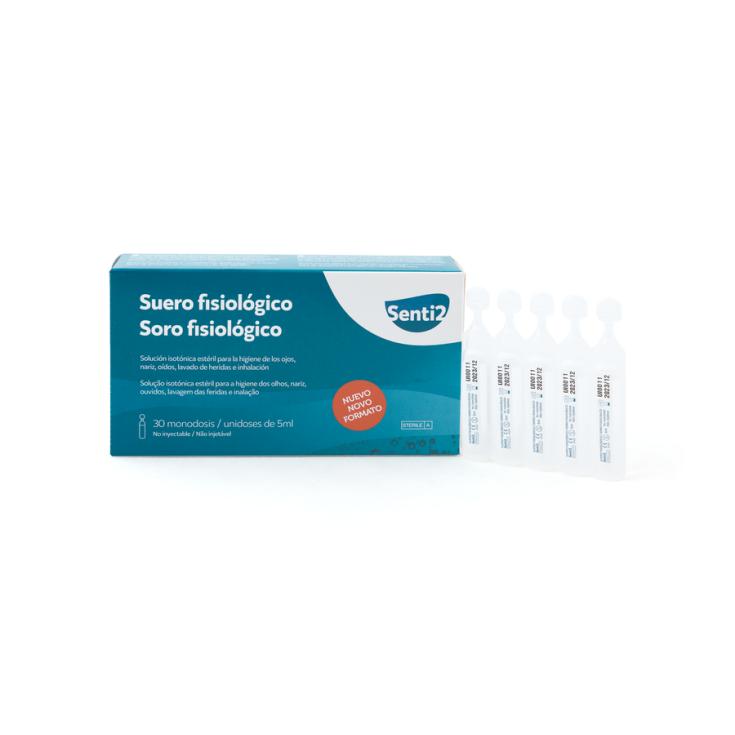 SUERO FISIOLÓGICO MONODOSIS SENTI2 30U 5ML/U - LaDespensa