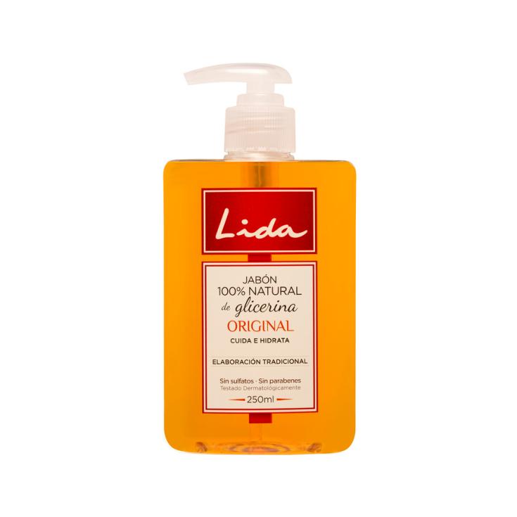 JABÓN MANOS GLICERINA LIDA 250ML