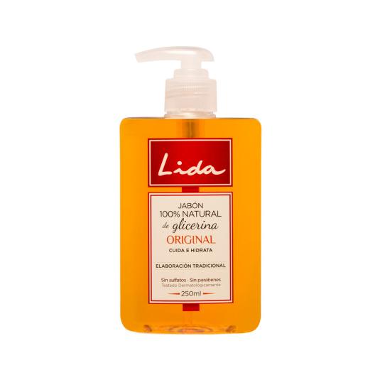 JABÓN MANOS GLICERINA LIDA 250ML