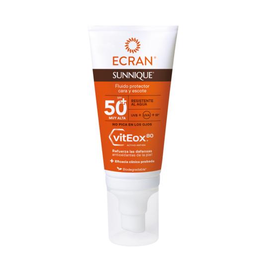 PROTECTOR SOLAR SUNNIQUE FACIAL F50 ECRAN 50ML