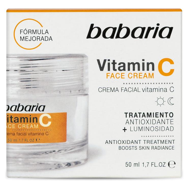 CREMA FACIAL VITAMINA C BABARIA 50ML