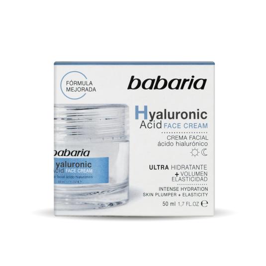 CREMA FACIAL ACIDO HIALURONICO BABARIA 50ML