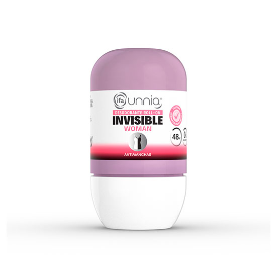 DESODORANTE ROLL ON INVISIBLE IFA UNNIA 75ML