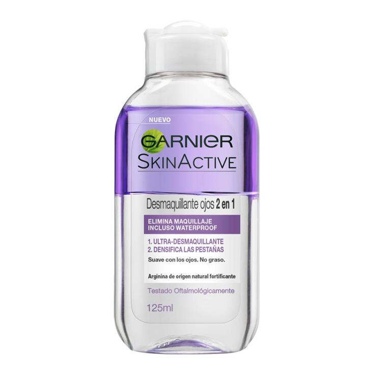DESMAQUILLADOR OJOS BIFASICO GARNIER 125ML