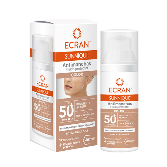 PROTECTOR SOLAR ANTIMANCHAS COLOR F50 ECRAN 50ML