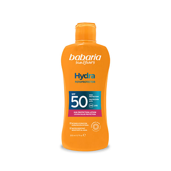 Leche solar aloe hydra spf50 Babaria 200ml