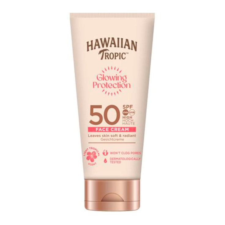 PROTECCIÓN  FACIAL GLOWING SPF50 HAWAIIAN 50ML