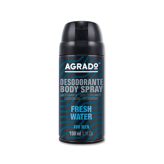 Desodorante spray fresh water men Agrado 150ml