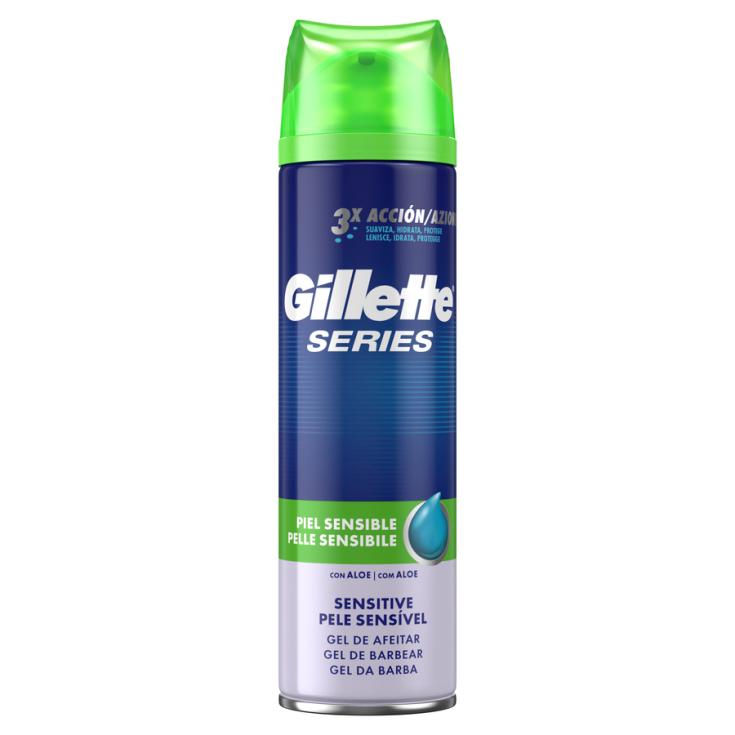 GEL DE AFEITAR PIEL SENSIBLE GILLETTE SERIES 200ML