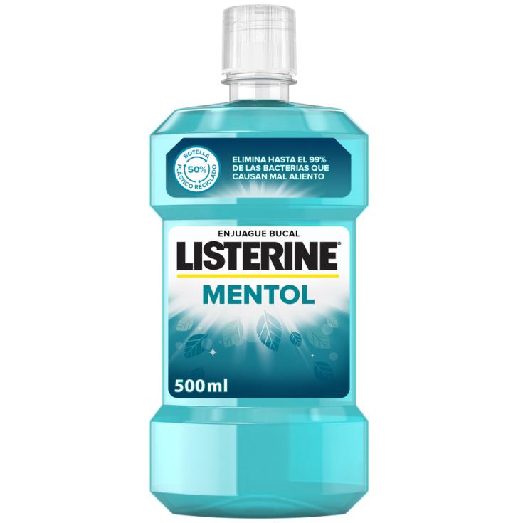 ENJUAGUE BUCAL MENTOL LISTERINE 500ML