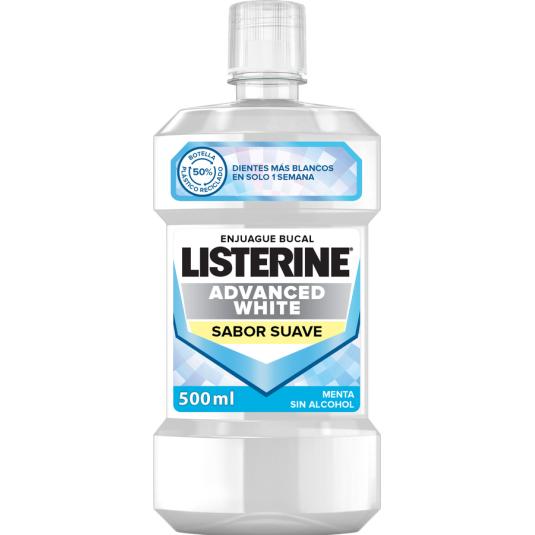 ENJUAGUE BUCAL BLANQUEADOR LISTERINE 500ML