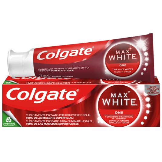 DENTÍFRICO MAX WHITE COLGATE 75ML