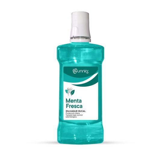 ENJUAGUE BUCAL MENTA FRESCA IFA UNNIA 500ML