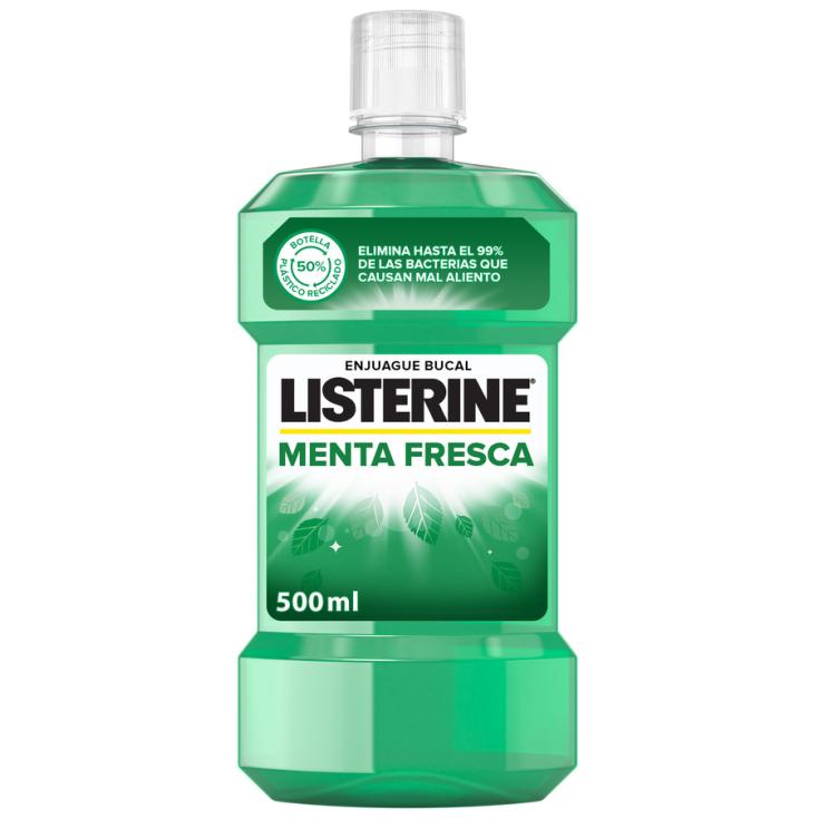 ENJUAGUE MENTA FRESCA LISTERINE 500ML