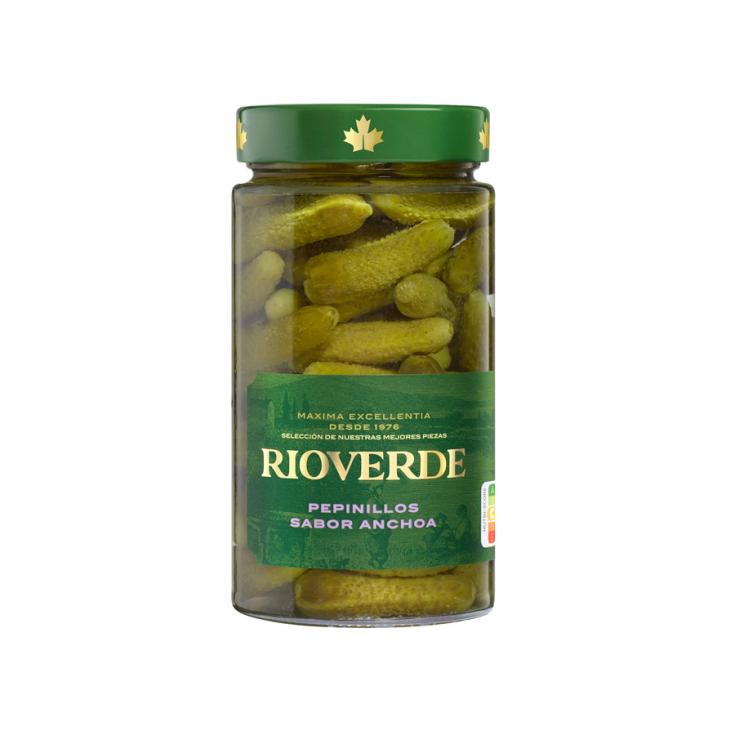 PEPINILLOS SABOR ANCHOA RIOVERDE 180G