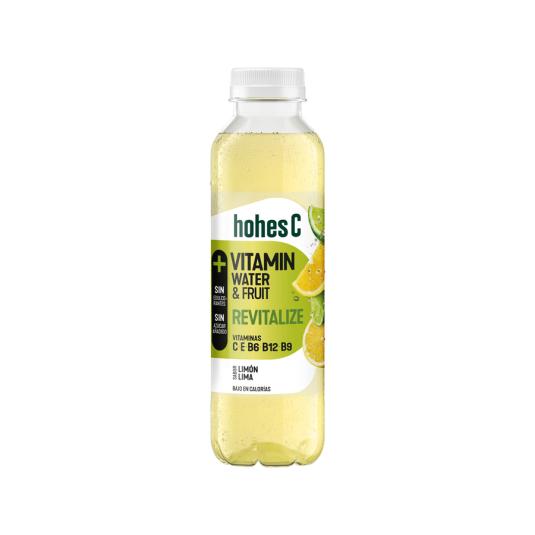 AGUA VITAMINADO REVITALIZANTE C/FRUTA HOHES C 500ML