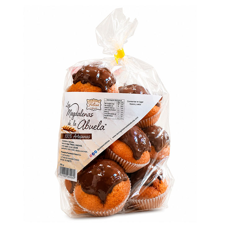 Magdalena chocolate La abuela p6 432g