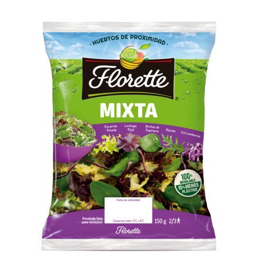 ENSALADA MIXTA FLORETTE 150GR