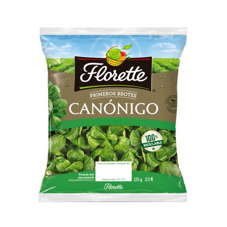 ENSALADA CANÓNIGOS PRIMEROS BROTES FLORETTE 100G