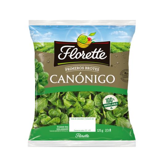 ENSALADA CANÓNIGOS PRIMEROS BROTES FLORETTE 100G