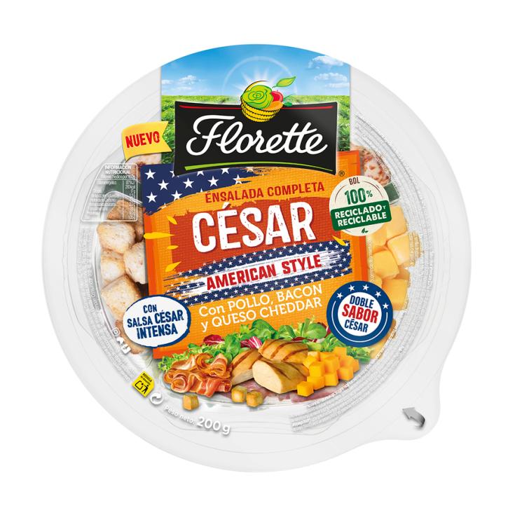 BARQUETA CESAR AMERICAN STYLE FLORETTE 200GR