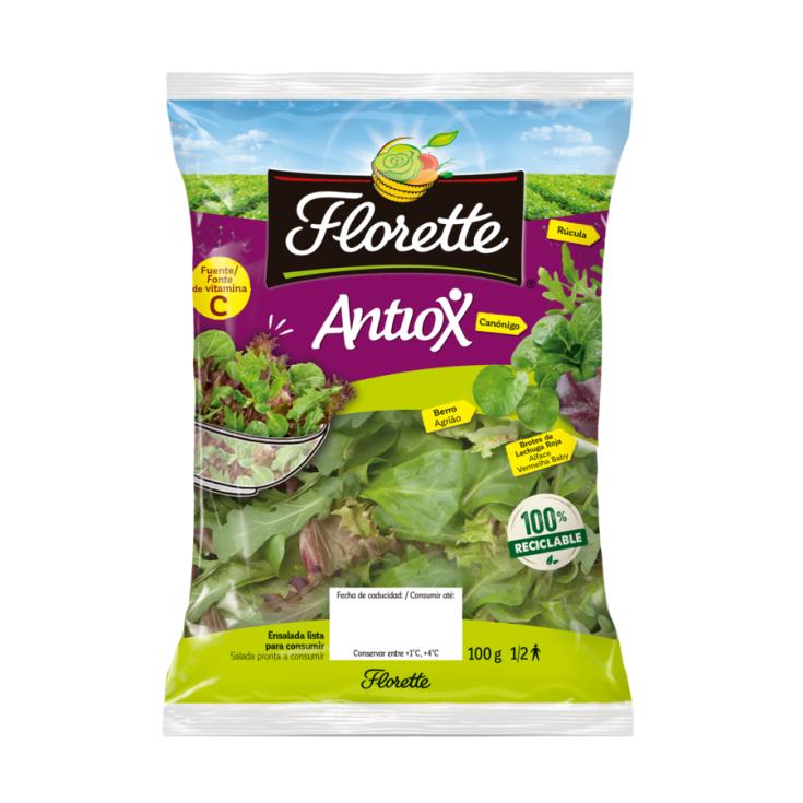 ENSALADA ANTIOX CUÍDATE FLORETTE 100G