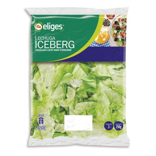 LECHUGA ICEBERG BOLSA IFA 250GR