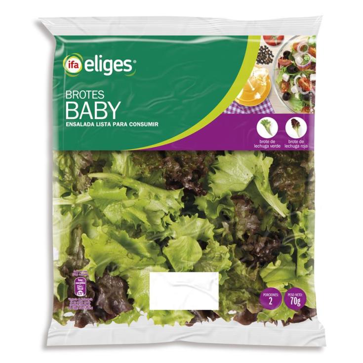 MEZCLA DE BROTES BABY LEAF BOLSA IFA 70G