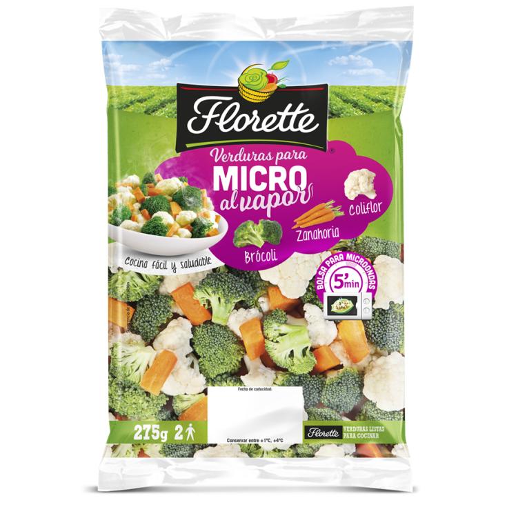 ENSALADA MICROONDAS VERDURAS FLORETTE 225G