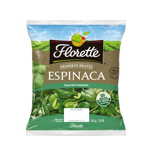 ENSALADA ESPINACA BROTES FLORETTE