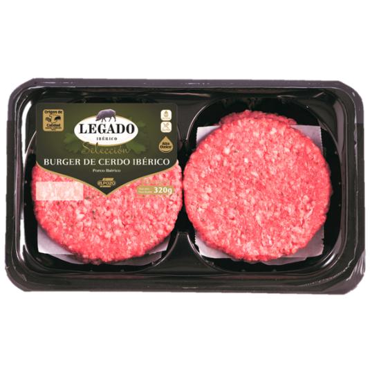 BURGER MEAT HAMBURGUESA CERDO IBERICO 320G