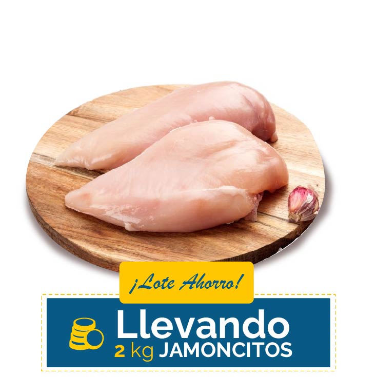 PECHUGA DE POLLO Llevando 2 Kilos