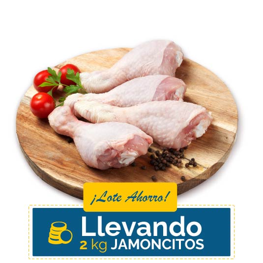 JAMONCITO DE POLLO (MUSLO DE POLLO) Llevando 2 Kilos