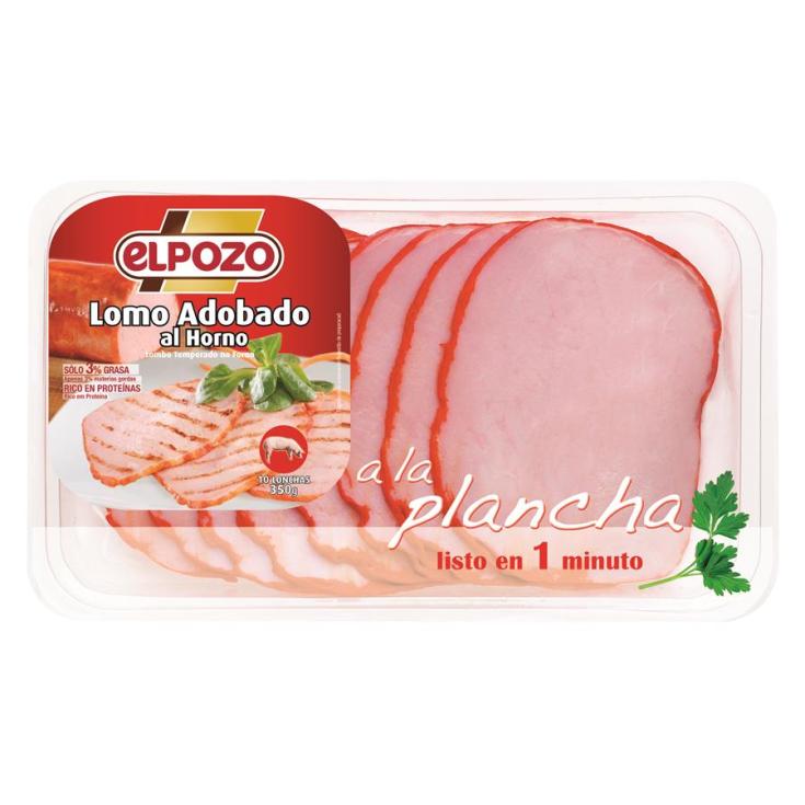 CINTA DE LOMO AL HORNO DE CERDO ADOBADO 330G EL POZO